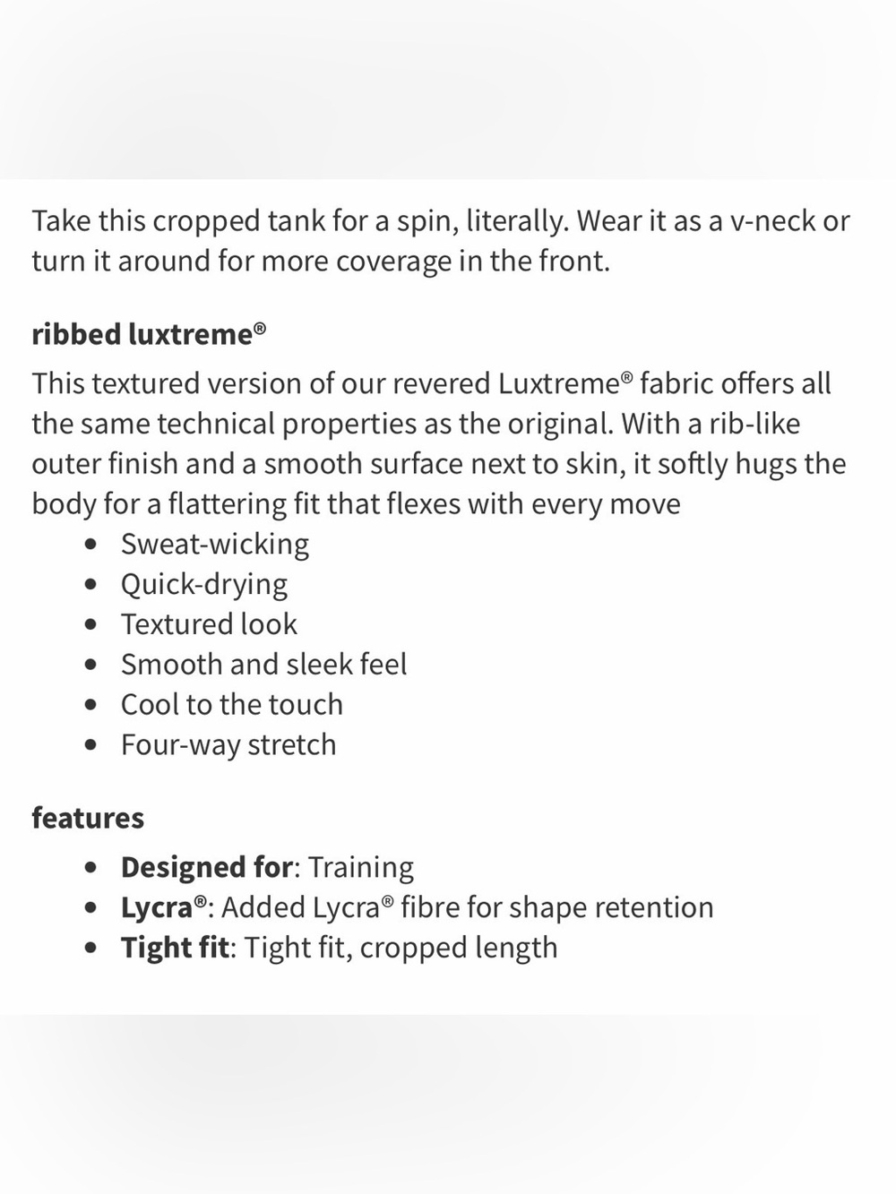 Lululemon Power Pivot Ribbed Tank Top - Picture 3 of 7